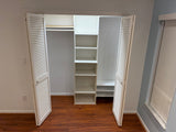 Custom Closet Organizer System with Shelving & Hanging Space