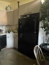 Black Whirlpool Refrigerator MFG 2022