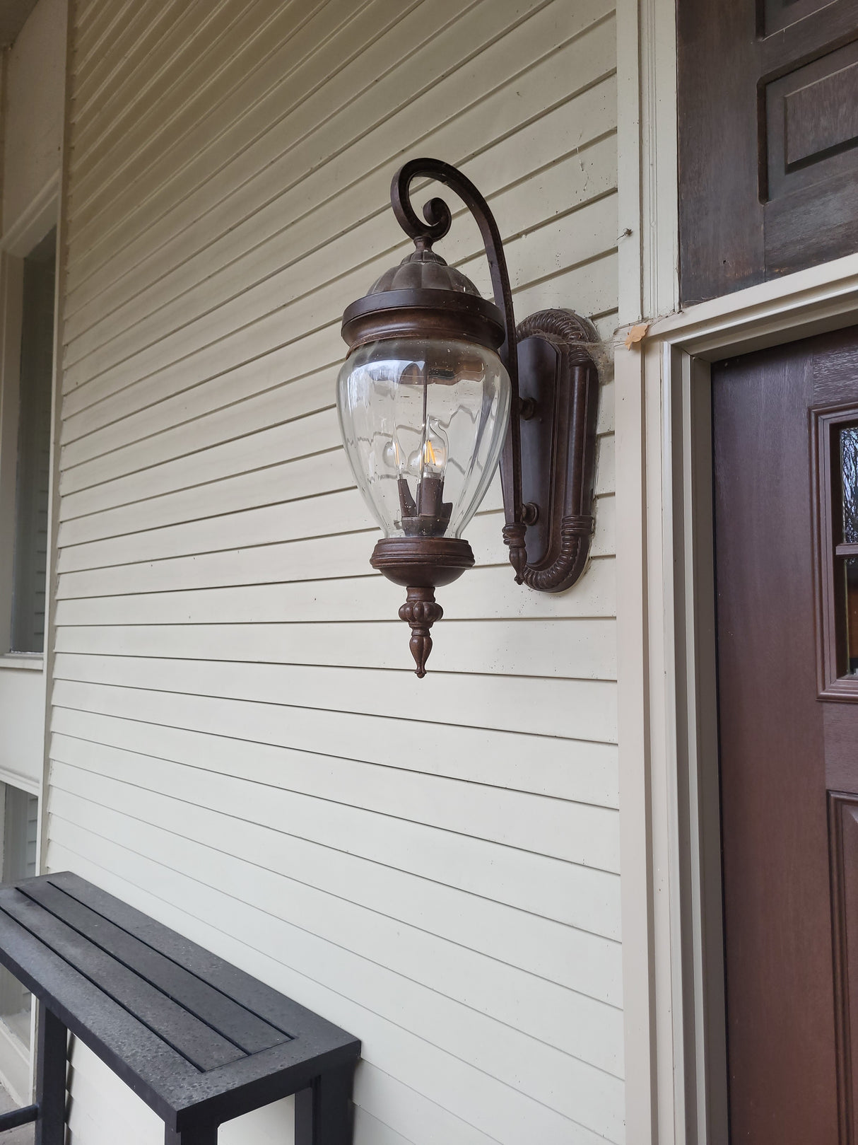 Large Exterior Entrance Wall Lights