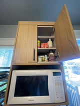 Kitchen Cabinets with Stone Countertops, Sink, Faucet to Fit 9' x 12' Kitchen ONE YEAR OLD