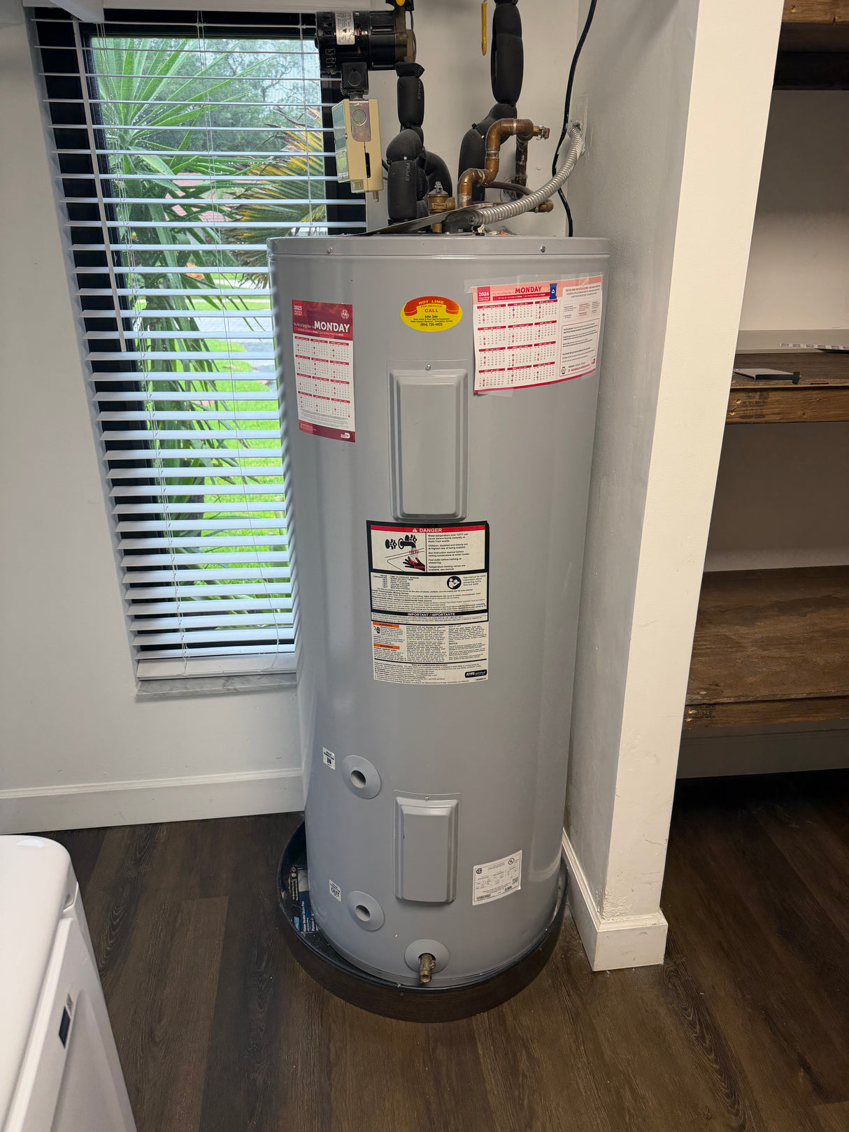 Goodman HVAC System + 80 Gallon Water Heater and Solar Control Bundle