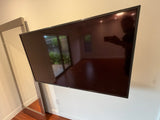LG 55” Smart TV with Articulating Wall Mount